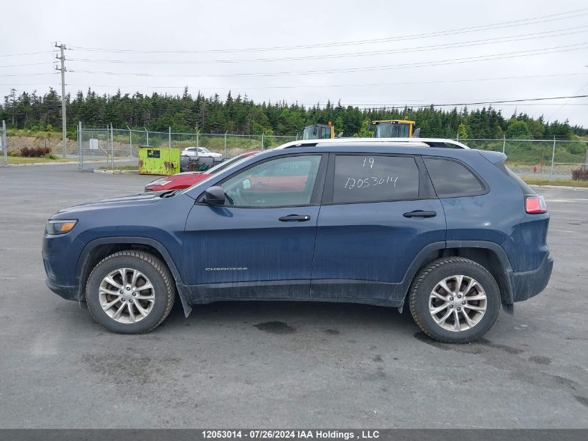 2019 Jeep Cherokee Sport VIN: 1C4PJMAB2KD388735 Lot: 12053014