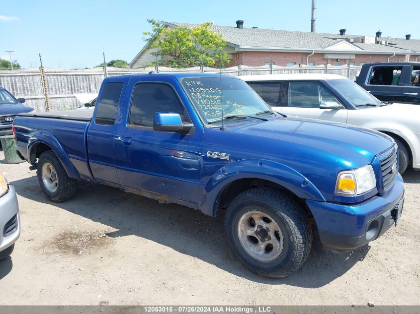 2008 Ford Ranger VIN: 1FTYR44U98PA10316 Lot: 12053015