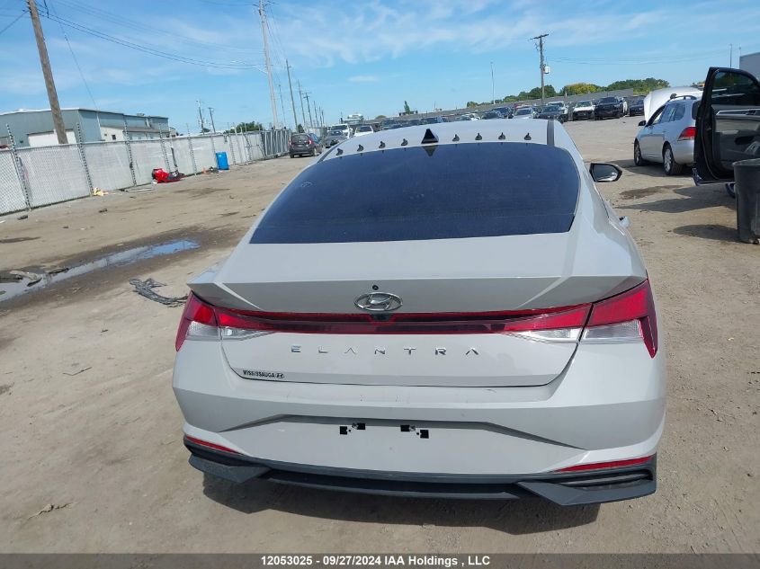 2021 Hyundai Elantra VIN: KMHLM4AG7MU069492 Lot: 12053025