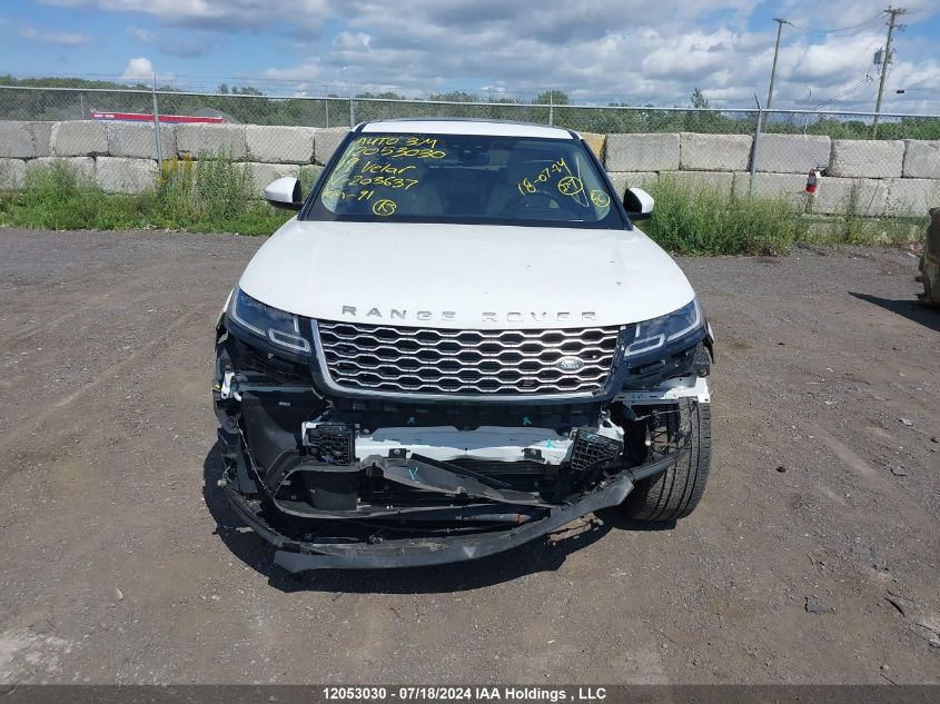 2019 Land Rover Range Rover Velar VIN: SALYB2FX4KA203637 Lot: 12053030