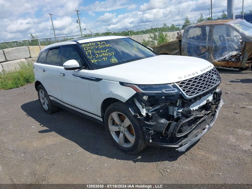 2019 Land Rover Range Rover Velar VIN: SALYB2FX4KA203637 Lot: 12053030