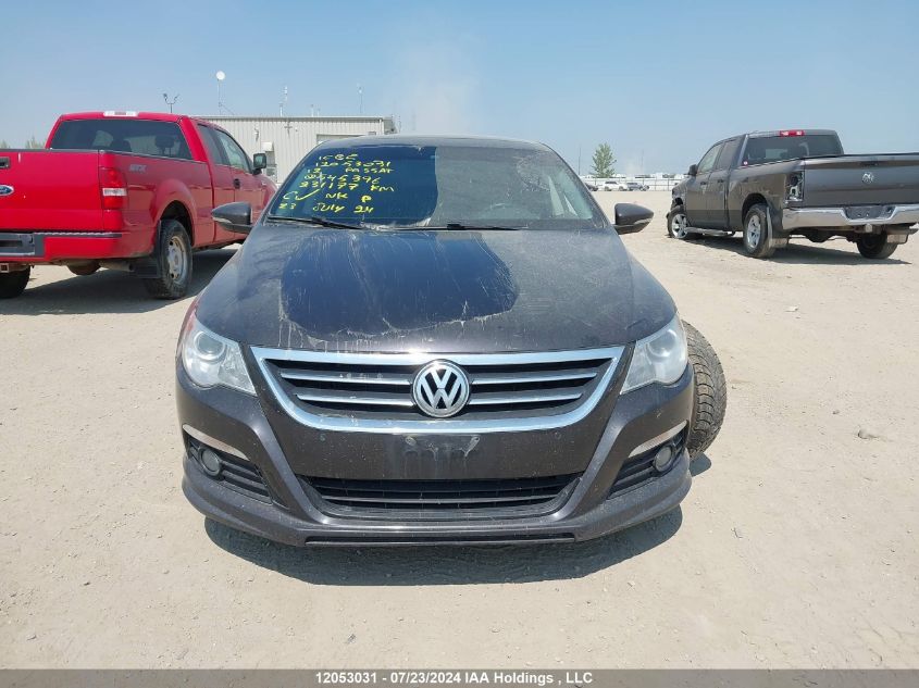 2012 Volkswagen Passat Cc VIN: WVWHN9AN9CE545396 Lot: 12053031