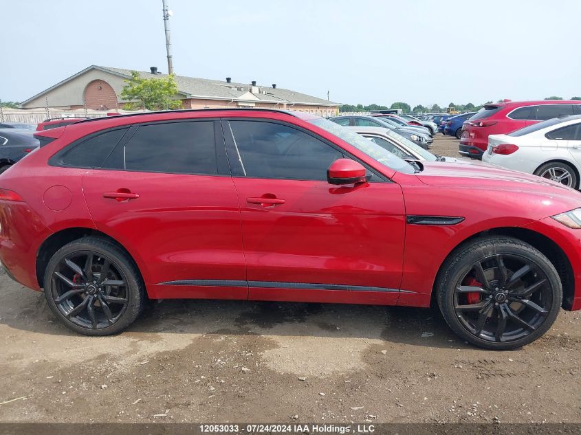 2017 Jaguar F-Pace VIN: SADCM2BV4HA067569 Lot: 12053033