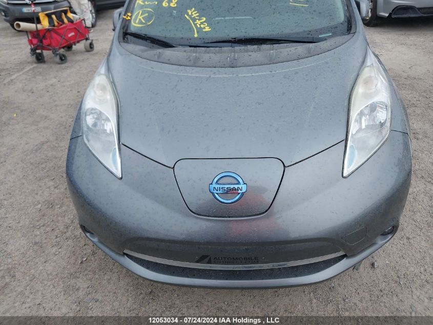 2015 Nissan Leaf S/Sv/Sl VIN: 1N4AZ0CP7FC318990 Lot: 12053034
