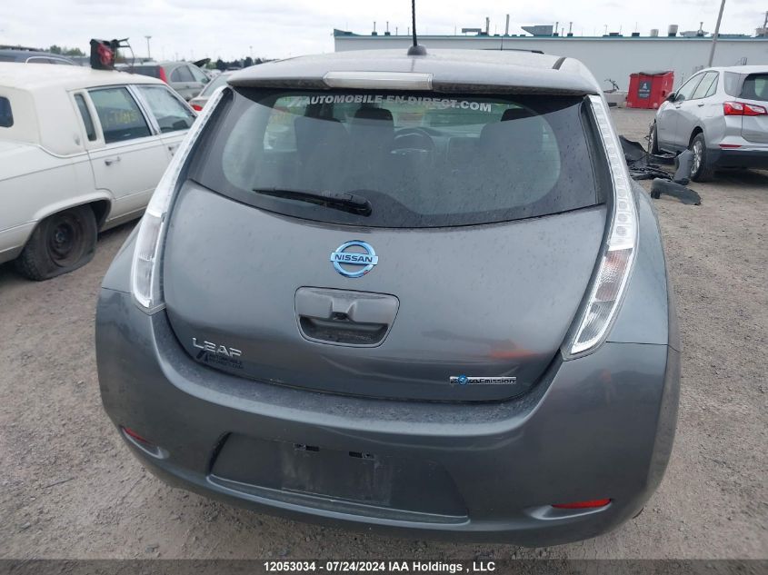 2015 Nissan Leaf S/Sv/Sl VIN: 1N4AZ0CP7FC318990 Lot: 12053034