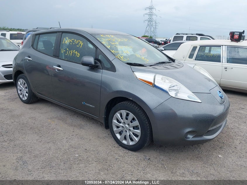 2015 Nissan Leaf S/Sv/Sl VIN: 1N4AZ0CP7FC318990 Lot: 12053034
