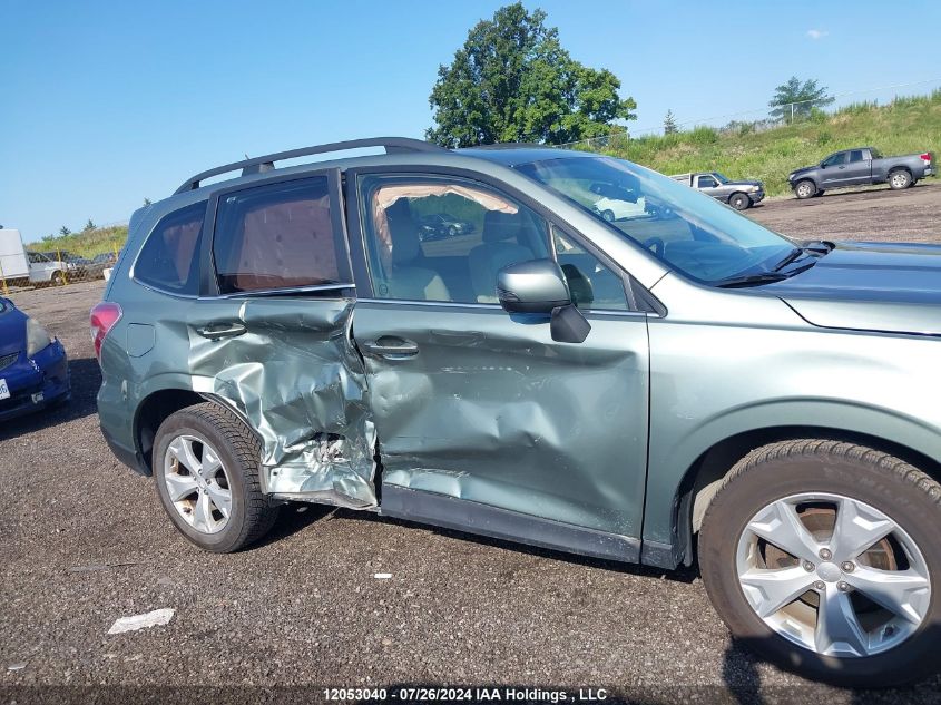 2014 Subaru Forester 2.5I Touring VIN: JF2SJCLC2EH490271 Lot: 12053040