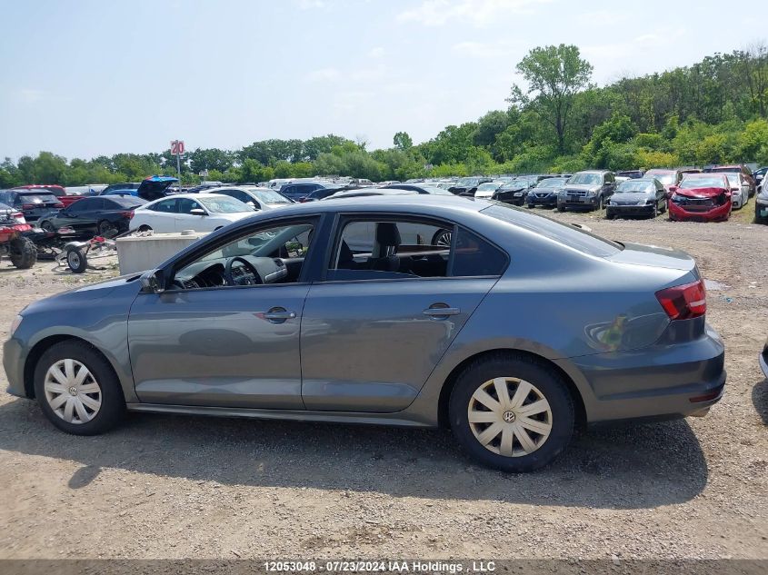 2017 Volkswagen Jetta S VIN: 3VW2B7AJ8HM408349 Lot: 12053048