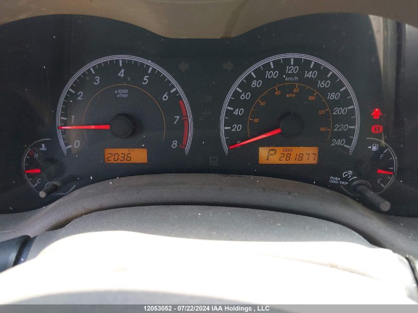 2009 Toyota Corolla VIN: 2T1BU40EX9C093323 Lot: 12053052