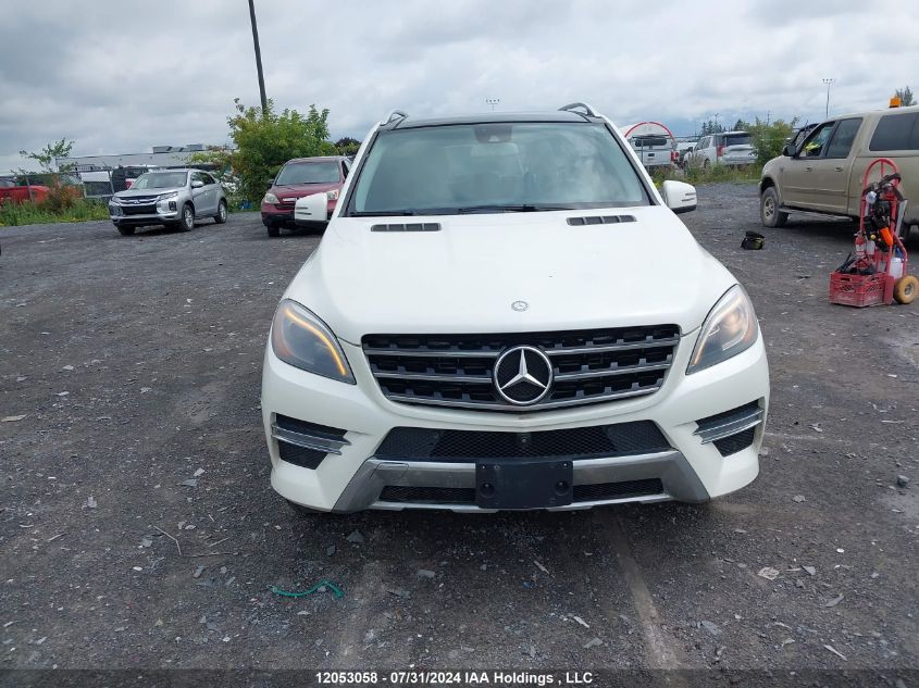 2014 Mercedes-Benz Ml-Class VIN: 4JGDA2EB3EA295791 Lot: 12053058