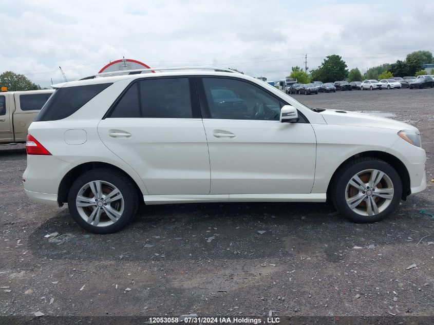 2014 Mercedes-Benz Ml-Class VIN: 4JGDA2EB3EA295791 Lot: 12053058