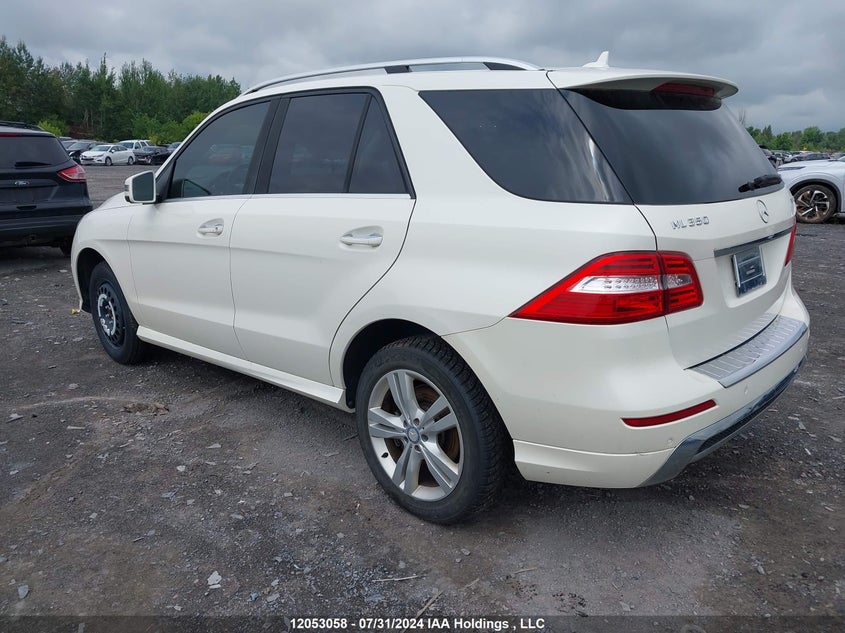 2014 Mercedes-Benz Ml-Class VIN: 4JGDA2EB3EA295791 Lot: 12053058