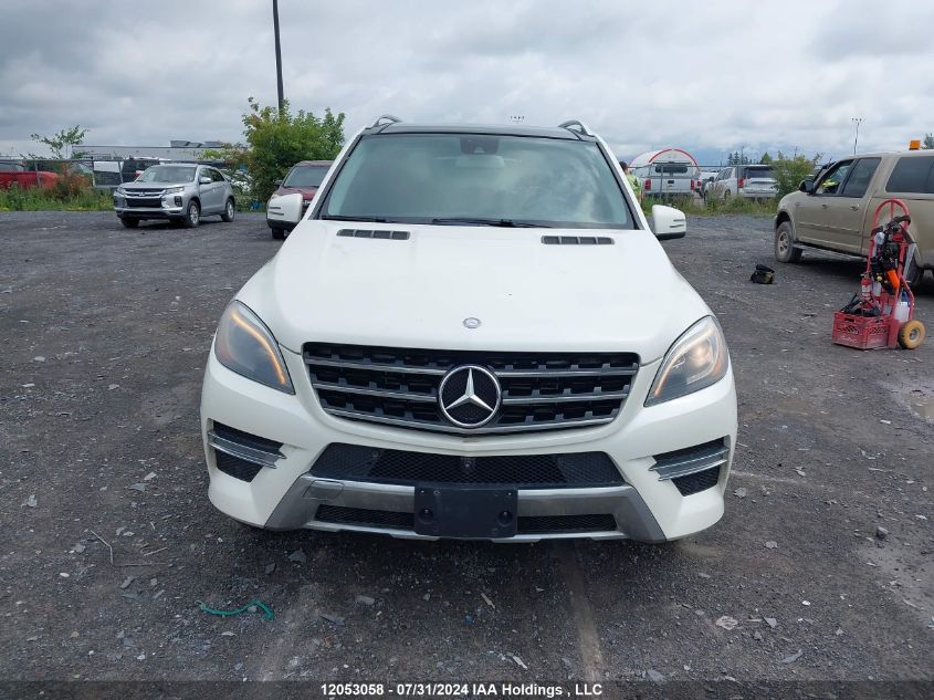 2014 Mercedes-Benz Ml-Class VIN: 4JGDA2EB3EA295791 Lot: 12053058