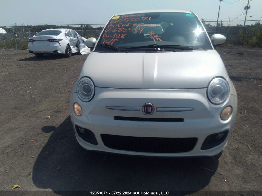 2015 Fiat 500 Sport VIN: 3C3CFFBR4FT685534 Lot: 12053071