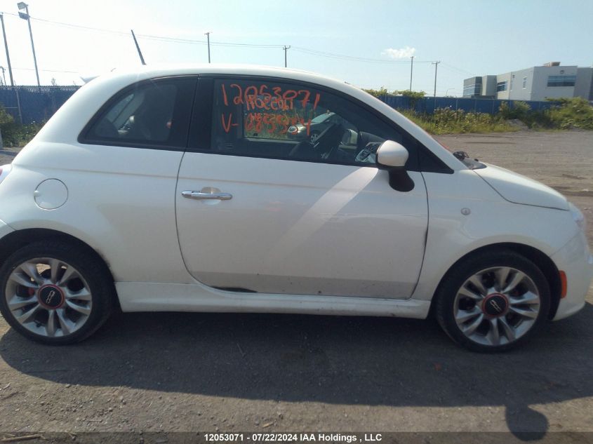 2015 Fiat 500 Sport VIN: 3C3CFFBR4FT685534 Lot: 12053071