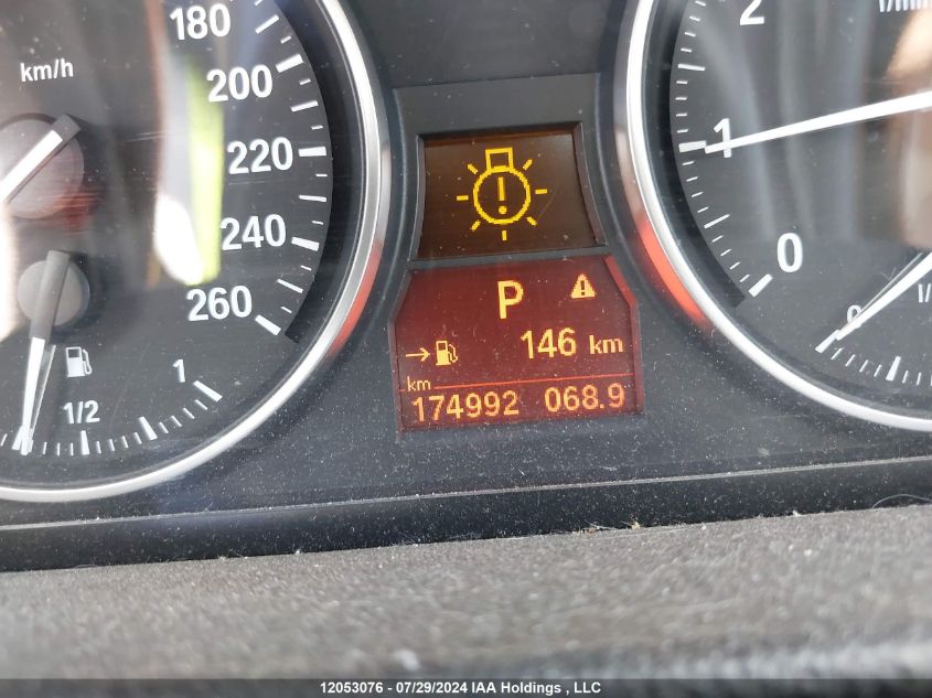 2009 BMW 3 Series VIN: WBAPK73509A457372 Lot: 12053076