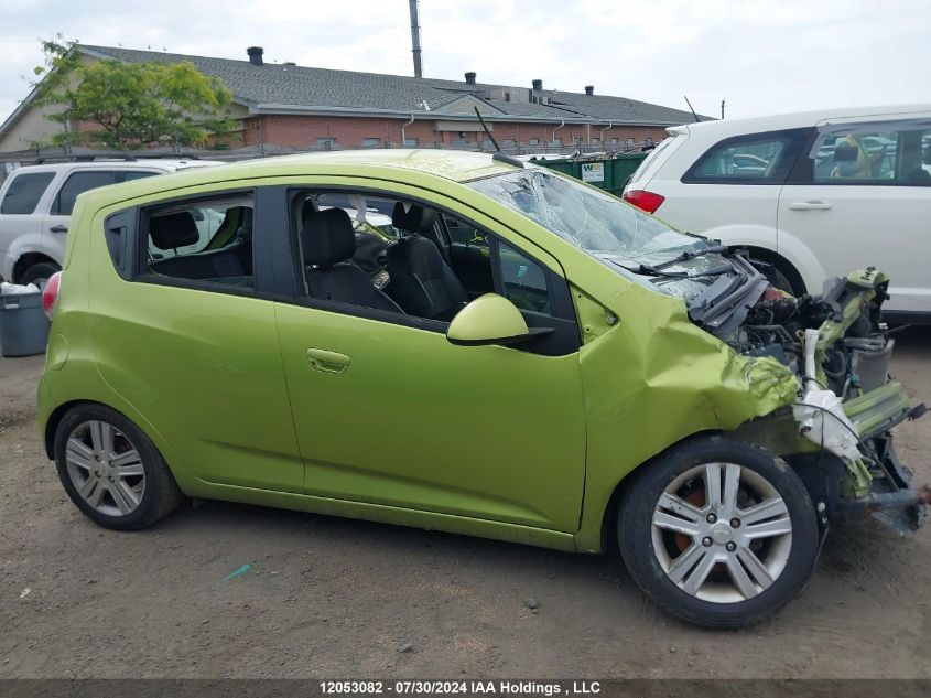 2013 Chevrolet Spark 1Lt VIN: KL8CD6S98DC509136 Lot: 12053082