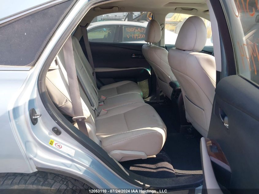 2011 Lexus Rx 450H VIN: JTJBC1BA4B2041974 Lot: 12053110