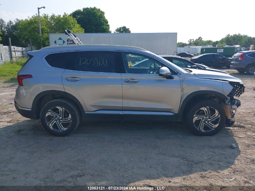 2022 Hyundai Santa Fe Preferred Awd VIN: 5NMS3DAJXNH434285 Lot: 12053121
