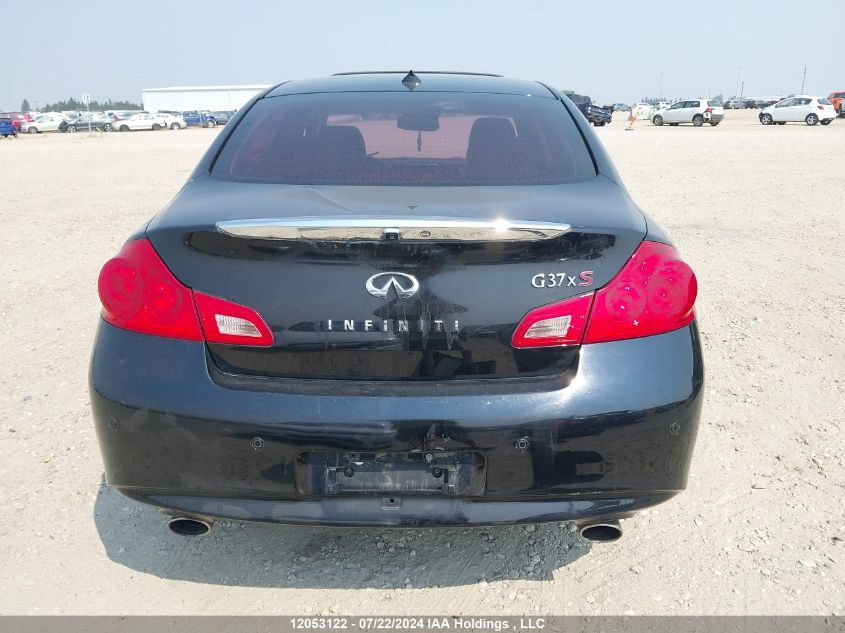 2011 Infiniti G37X VIN: JN1CV6AR1BM408150 Lot: 12053122