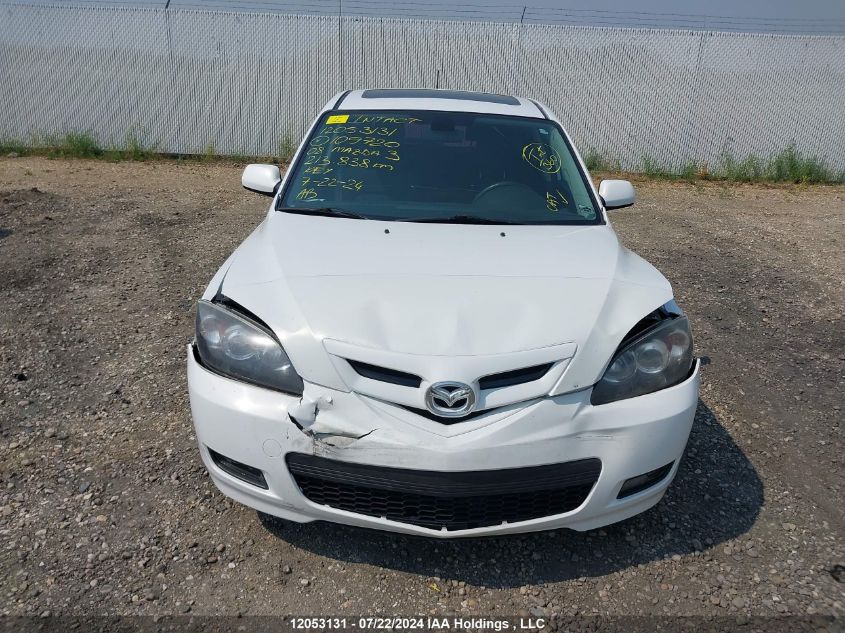 JM1BK343981109720 2008 Mazda 3 Hatchback