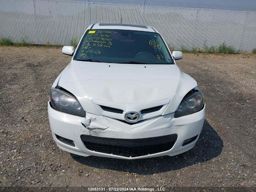 JM1BK343981109720 2008 Mazda 3 Hatchback