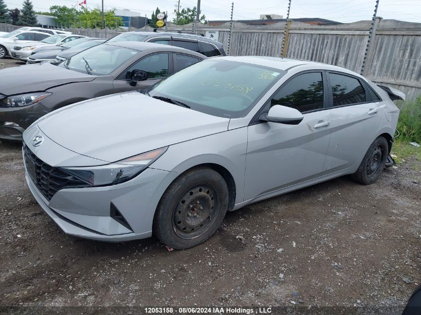 2021 Hyundai Elantra Preferred Ivt With Sun And Tech Package VIN: KMHLM4AG8MU100331 Lot: 12053158