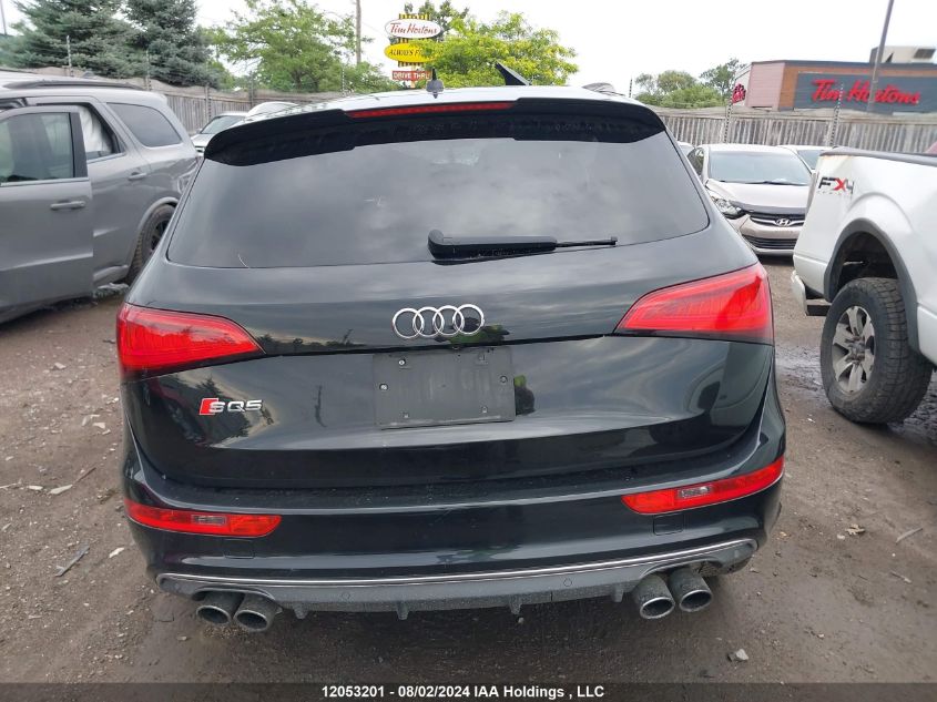 2016 Audi Sq5 Premium Plus VIN: WA1CCAFPXGA080386 Lot: 12053201