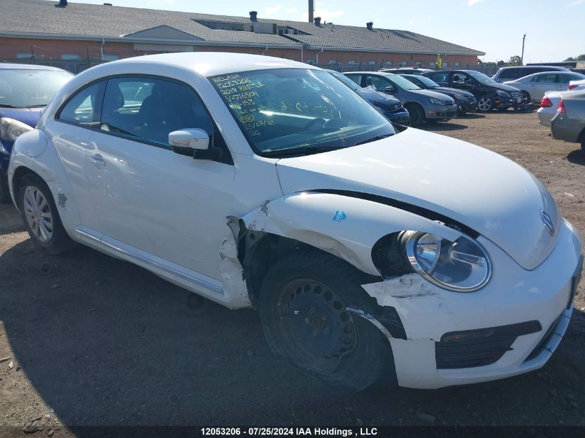 2018 Volkswagen Beetle VIN: 3VWJD7AT4JM716504 Lot: 12053206