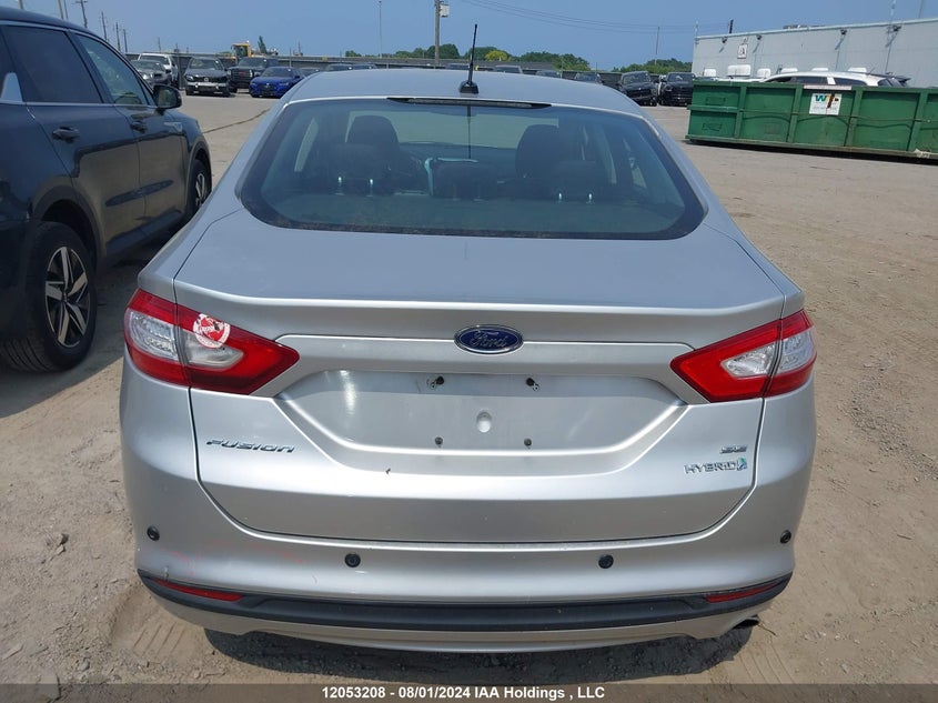 2013 Ford Fusion Se Hybrid VIN: 3FA6P0LU7DR294237 Lot: 12053208