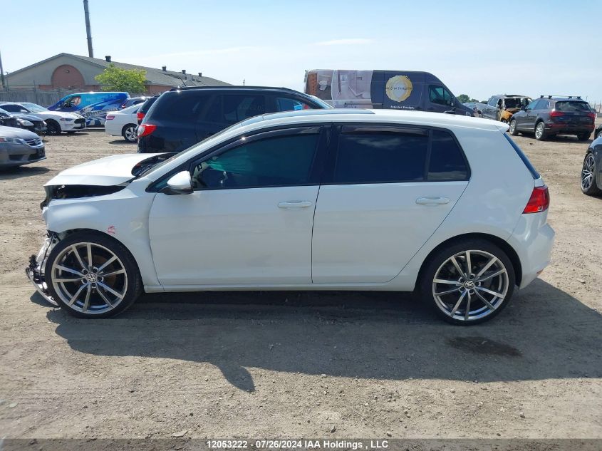 2015 Volkswagen Golf VIN: 3VW2A7AU1FM029185 Lot: 12053222