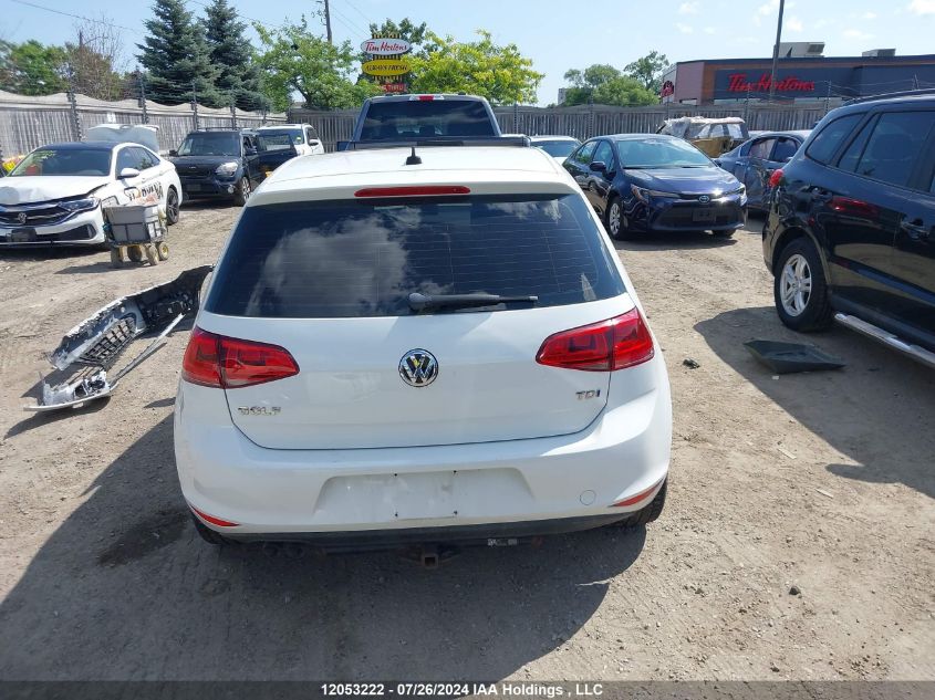 2015 Volkswagen Golf VIN: 3VW2A7AU1FM029185 Lot: 12053222