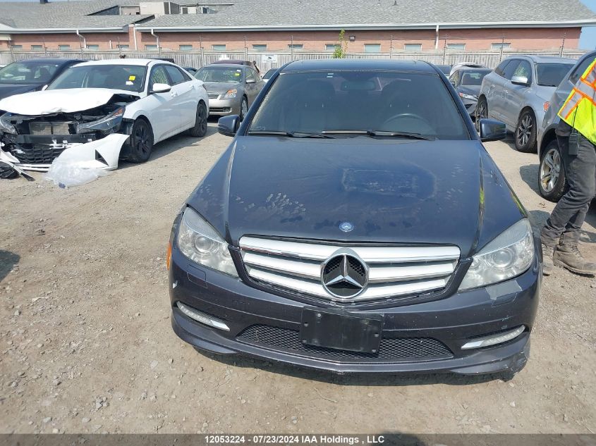 2011 Mercedes-Benz C-Class VIN: WDDGF8BB4BF575816 Lot: 12053224