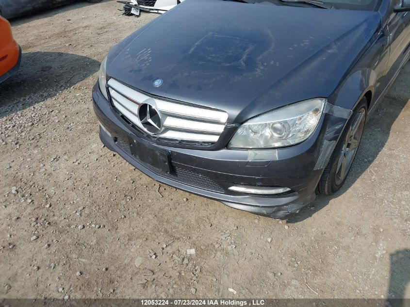 2011 Mercedes-Benz C-Class VIN: WDDGF8BB4BF575816 Lot: 12053224