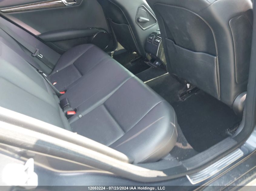 2011 Mercedes-Benz C-Class VIN: WDDGF8BB4BF575816 Lot: 12053224