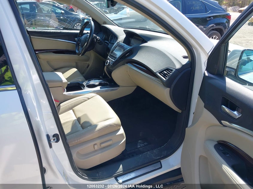 2016 Acura Mdx VIN: 5FRYD4H43GB507541 Lot: 12053232