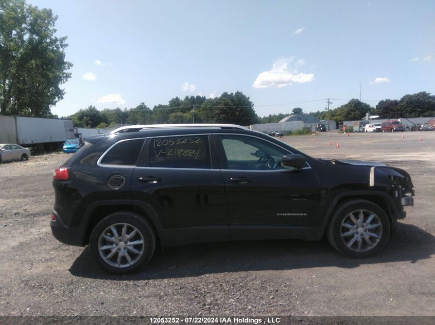 2017 Jeep Cherokee Limited VIN: 1C4PJLDB5HD218884 Lot: 12053252