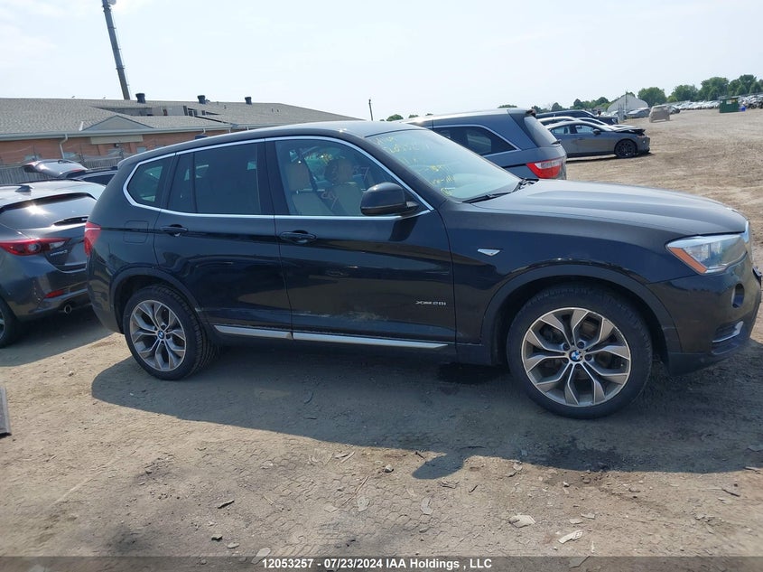 2017 BMW X3 xDrive28I VIN: 5UXWX9C39H0W75971 Lot: 12053257