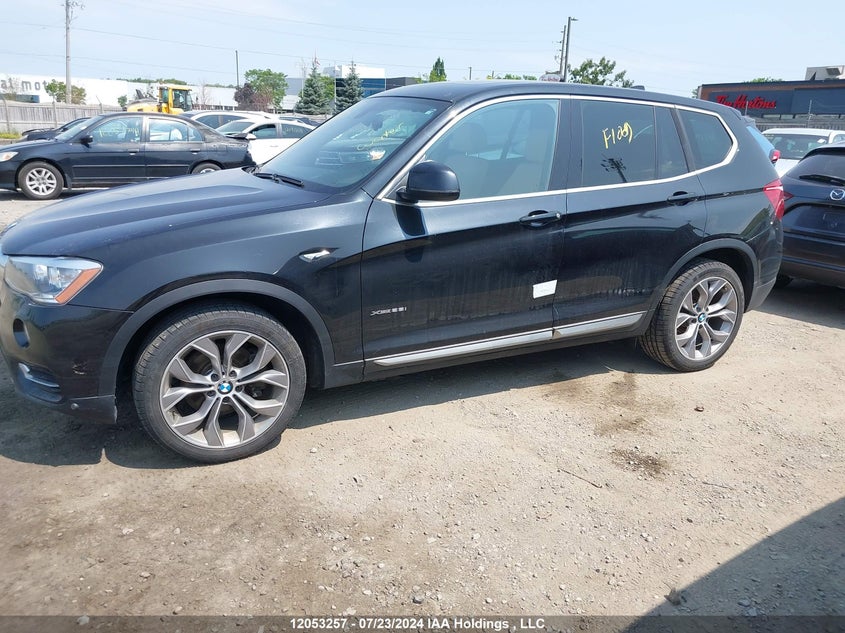 2017 BMW X3 xDrive28I VIN: 5UXWX9C39H0W75971 Lot: 12053257