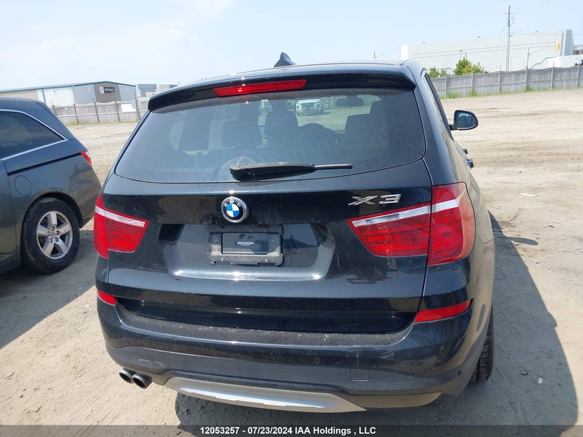 2017 BMW X3 xDrive28I VIN: 5UXWX9C39H0W75971 Lot: 12053257