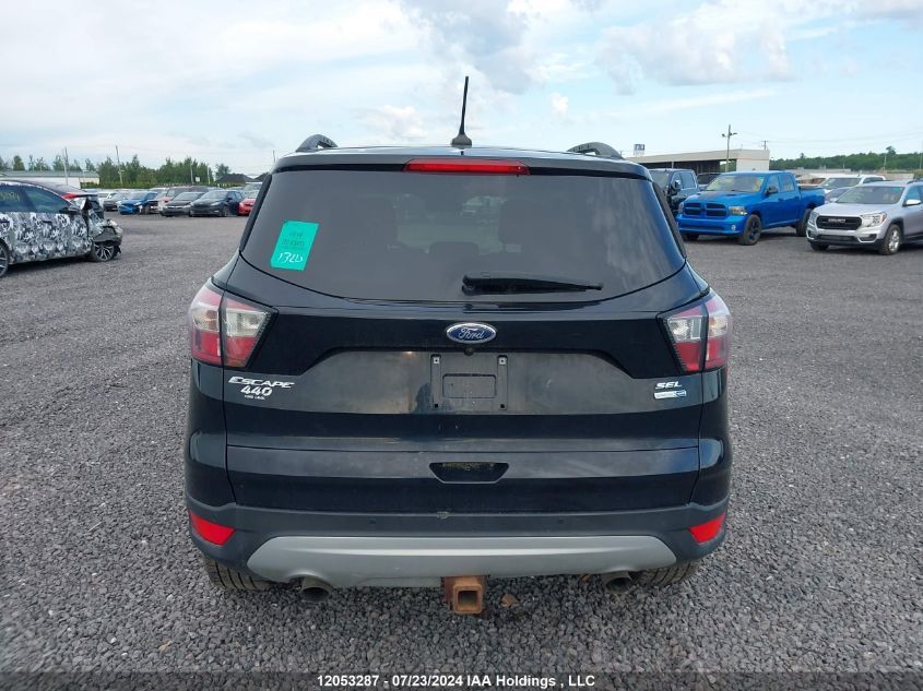 2018 Ford Escape Sel VIN: 1FMCU9HDXJUA13017 Lot: 12053287