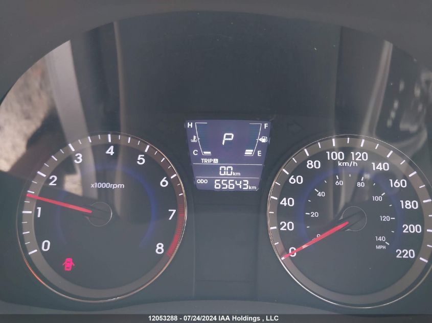 2014 Hyundai Accent Gls/Gs VIN: KMHCT4AE7EU748021 Lot: 12053288