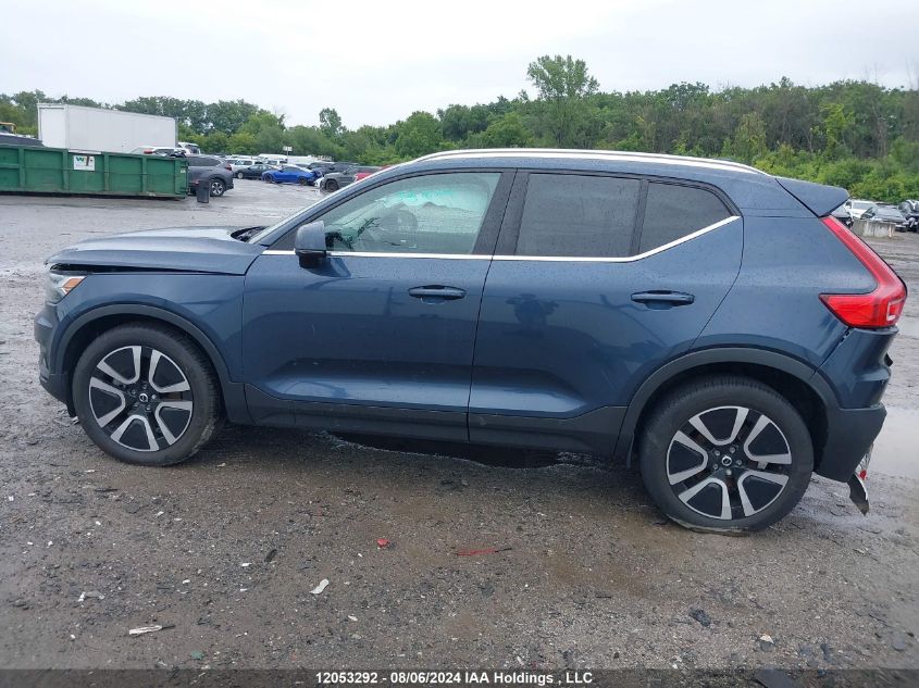 2022 Volvo Xc40 VIN: YV4162UL8N2698174 Lot: 12053292