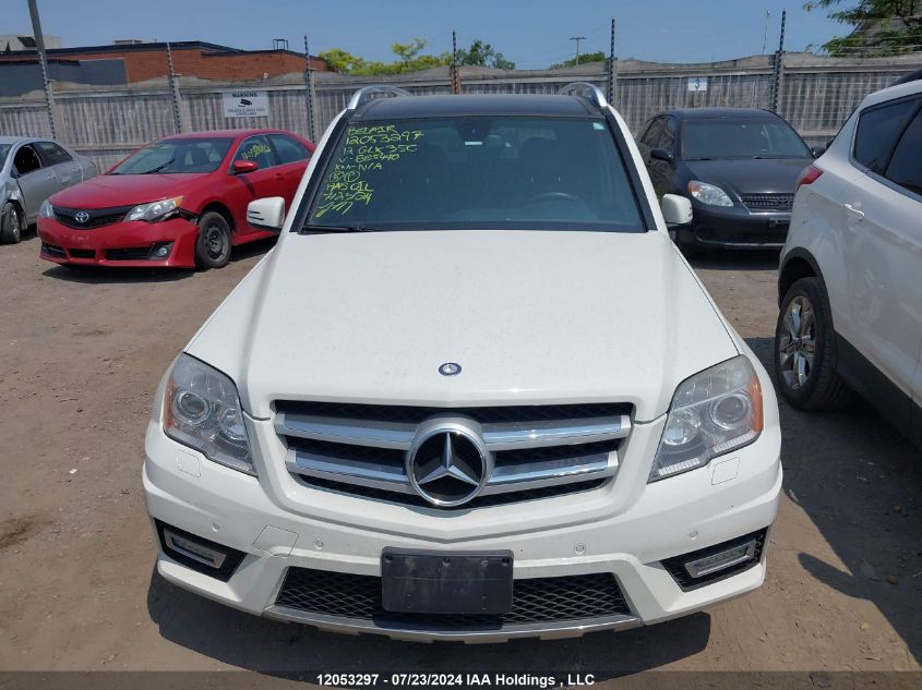 2012 Mercedes-Benz Glk-Class VIN: WDCGG8HB9CF885440 Lot: 12053297