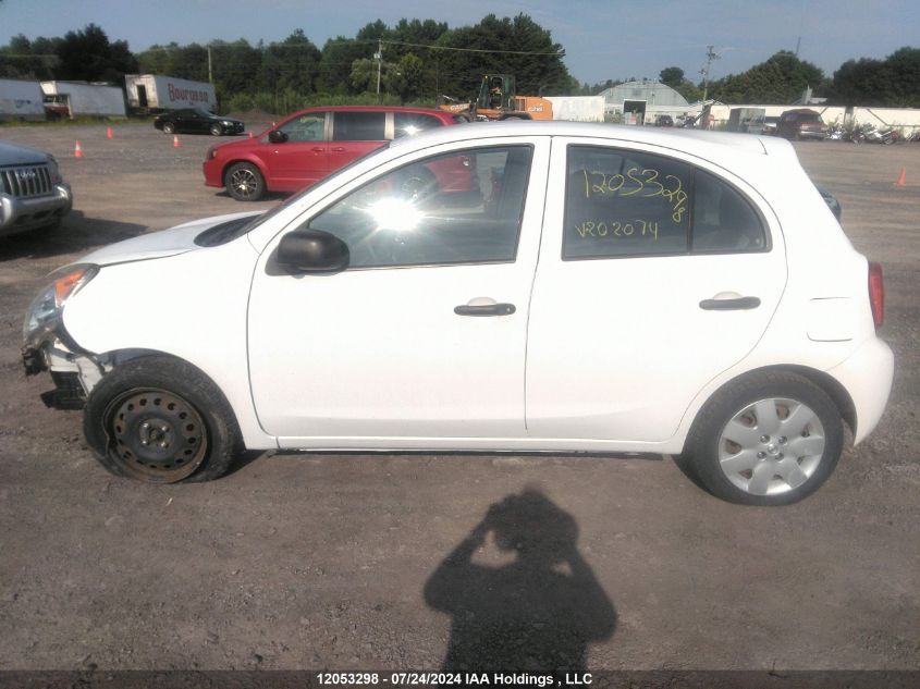 2015 Nissan Micra VIN: 3N1CK3CP7FL202074 Lot: 12053298