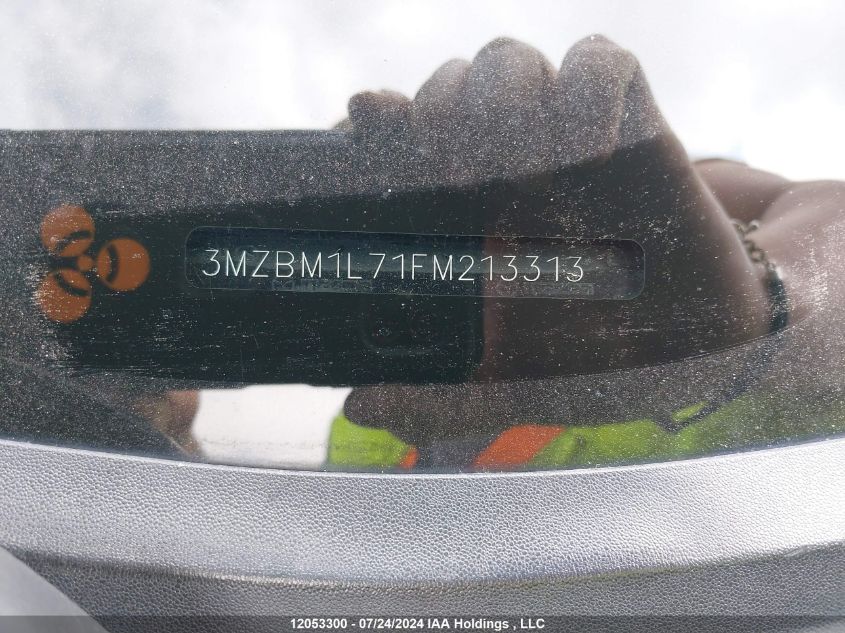 2015 Mazda 3 Touring VIN: 3MZBM1L71FM213313 Lot: 12053300