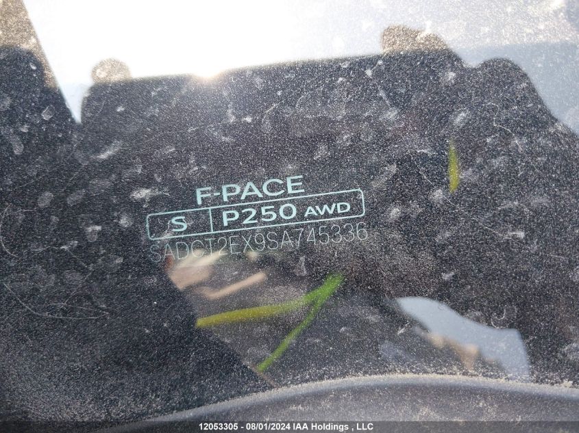 2025 Jaguar F-Pace VIN: SADCT2EX9SA745336 Lot: 12053305