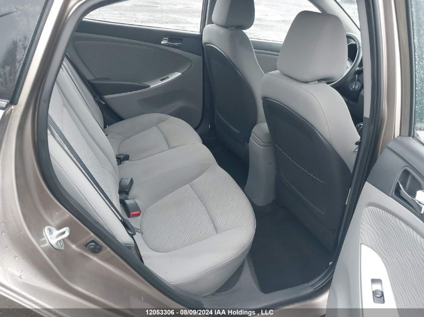 2013 Hyundai Accent Gls VIN: KMHCU4AE8DU374885 Lot: 12053306