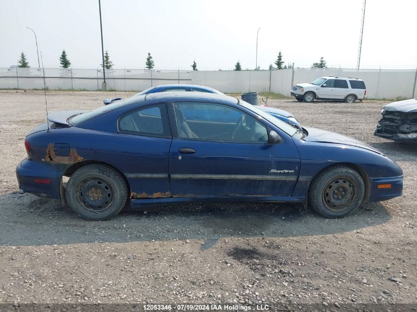 2001 Pontiac Sunfire VIN: 1G2JB124017406295 Lot: 12053346