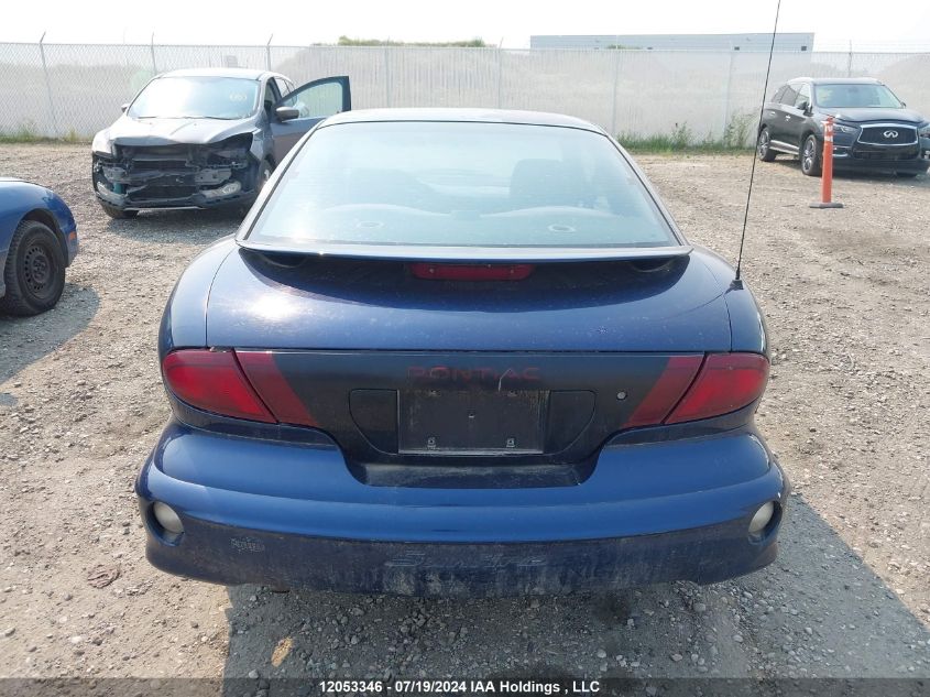 2001 Pontiac Sunfire VIN: 1G2JB124017406295 Lot: 12053346